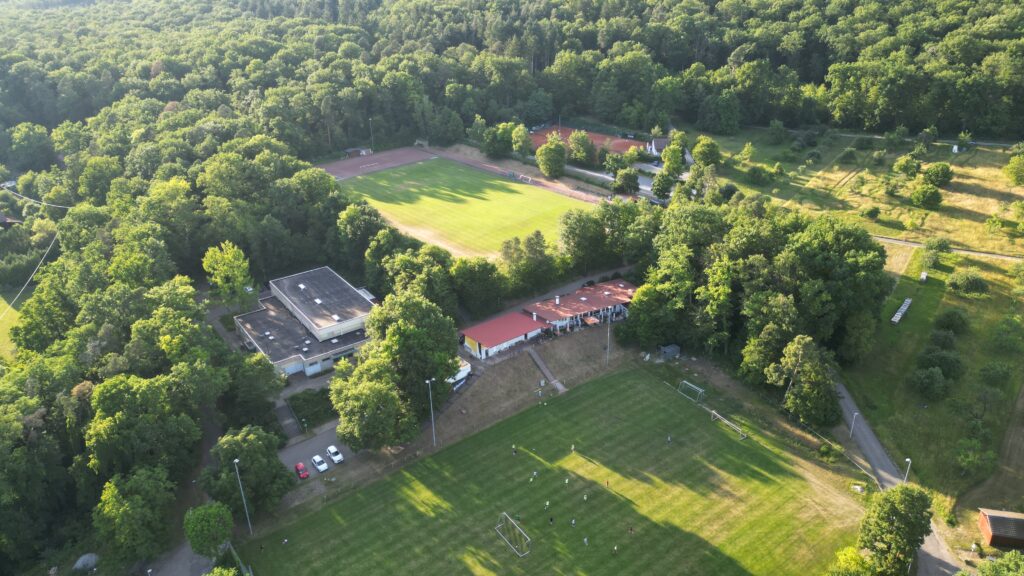 Drohnenbild Vereinsgelände