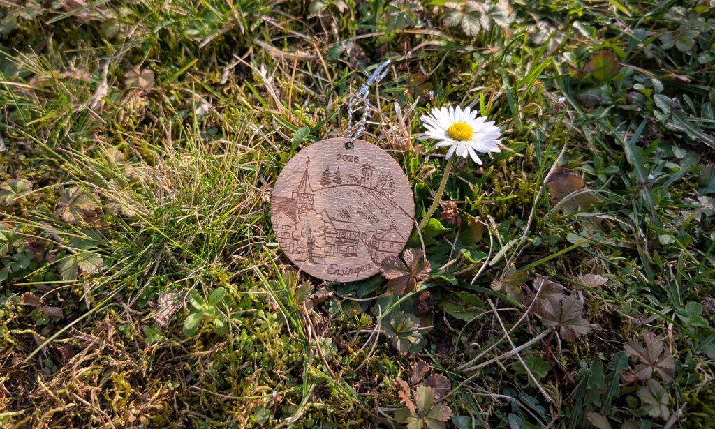 Button des Straßenfestens