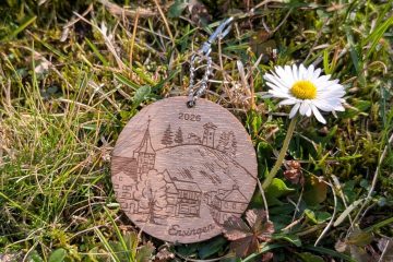 Button des Straßenfestens