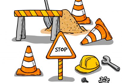 Baustelle Webseite