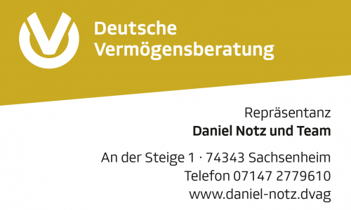 Sponsorenlogo Deutsche Vermögensberatung Daniel Notz